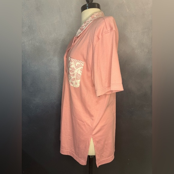 🌸Vintage Lacy Afternoon by Shell Kepler Button-Up Top - Size M🌸 - Picture 7 of 9